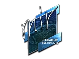 Sticker | mir (Foil) | Boston 2018 - $ 8.32