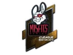 Sticker | Misfits Gaming (Foil) | Boston 2018 - $ 17.28