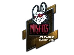 Sticker | Misfits Gaming (Foil) | Boston 2018 - $ 18.20