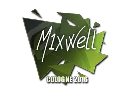 Sticker | mixwell | Cologne 2016 - $ 8.52