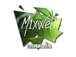 Sticker | mixwell (Foil) | Cologne 2016 - $ 32.38