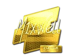 Sticker | mixwell (Gold) | Atlanta 2017 - $ 106.27
