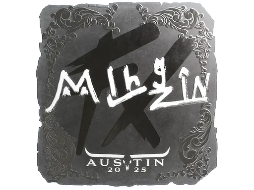 Sticker | mlhzin (Foil) | Austin 2025 - $ 0.09
