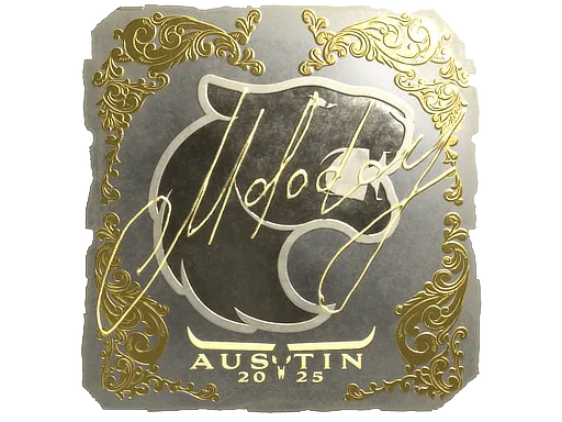 Sticker | molodoy (Gold) | Austin 2025 - $ 37.56