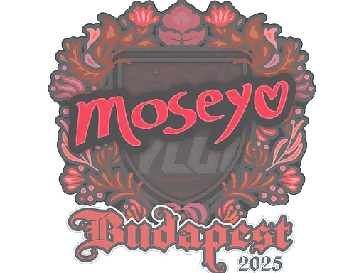 Sticker | Moseyuh | Budapest 2025 - $ 0.03