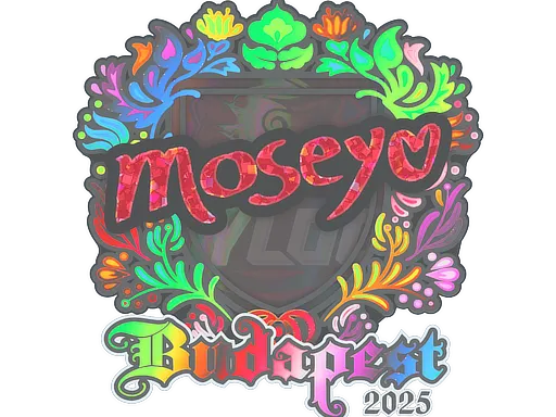 Sticker | Moseyuh (Holo) | Budapest 2025 - $ 2.99