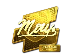 Sticker | mou (Gold) | Atlanta 2017 - $ 100.08