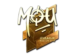 Sticker | mou (Gold) | Boston 2018 - $ 182.35