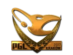 Sticker | mousesports (Gold) | Krakow 2017 ``