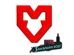 Sticker | MOUZ (Foil) | Stockholm 2021 - $ 34.15