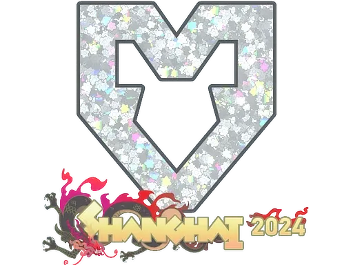 Sticker | MOUZ (Glitter) | Shanghai 2024 ``