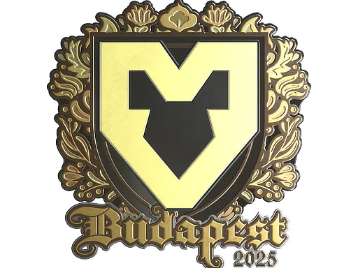 Sticker | MOUZ (Gold) | Budapest 2025 - $ 2.04