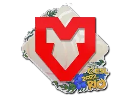 Sticker | MOUZ | Rio 2022 - $ 0.04