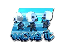 Sticker | Move It (Foil) - $ 26.31