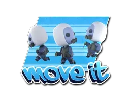 Sticker | Move It - $ 0.50