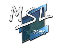 Sticker | MSL | Boston 2018 - $ 11.42