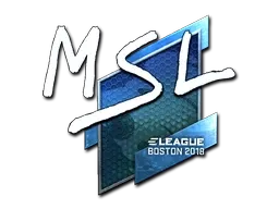 Sticker | MSL (Foil) | Boston 2018 - $ 28.61