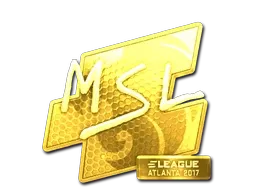 Sticker | MSL (Gold) | Atlanta 2017 - $ 87.66