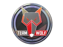 Sticker | MTS GameGod Wolf (Holo) | Cologne 2014 - $ 51.33