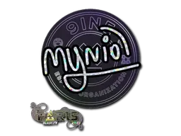 Sticker | mynio (Glitter) | Paris 2023 - $ 0.03
