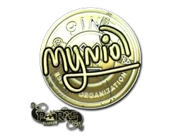 Sticker | mynio (Gold) | Paris 2023 - $ 1.89