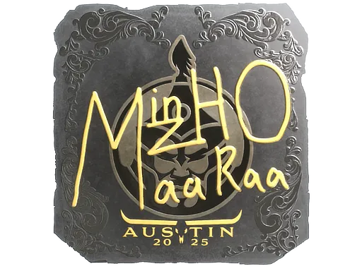 Sticker | mzinho (Foil) | Austin 2025 - $ 0.04