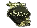 Sticker | n0rb3r7 (Gold - $ 0.00