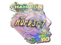 Sticker | n0rb3r7 (Holo, Champion) | Rio 2022 - $ 0.48