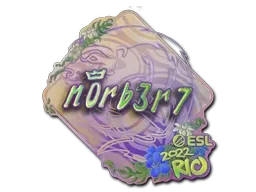 Sticker | n0rb3r7 (Holo) | Rio 2022 - $ 0.69