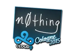 Sticker | n0thing | Cologne 2015 - $ 4.54