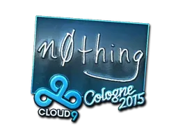 Sticker | n0thing (Foil) | Cologne 2015 - $ 28.38