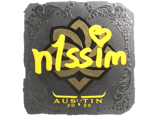 Sticker | n1ssim (Foil) | Austin 2025 - $ 0.10