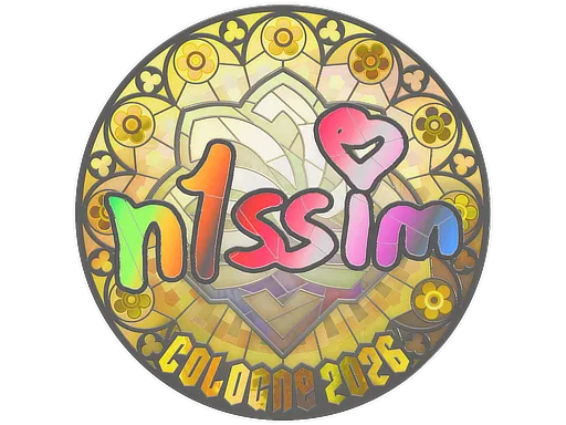 Sticker | n1ssim (Holo) | Cologne 2026 - $ 1.06