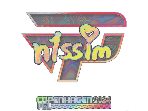 Sticker | n1ssim (Holo) | Copenhagen 2024 - $ 0.57