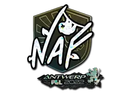 Sticker | NAF (Glitter) | Antwerp 2022 - $ 0.06