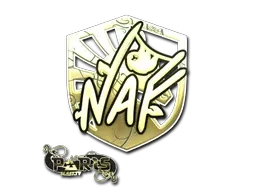 Sticker | NAF (Gold) | Paris 2023 - $ 1.57