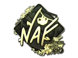 Sticker | NAF (Gold) | Rio 2022 - $ 7.56