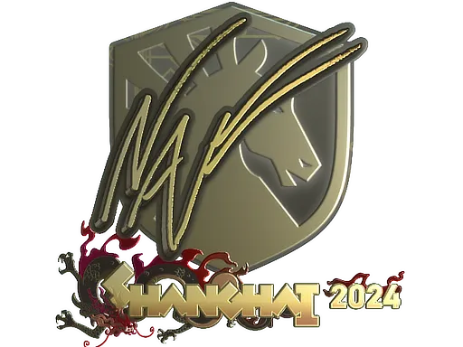 Sticker | NAF (Gold) | Shanghai 2024 - $ 12.36