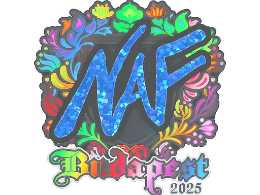 Sticker | NAF (Holo) | Budapest 2025 - $ 3.18
