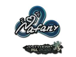 Sticker | nafany | Antwerp 2022 - $ 0.04