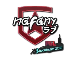 Sticker | nafany | Stockholm 2021 - $ 0.03