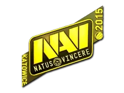 Sticker | Natus Vincere (Gold) | Katowice 2015 ``