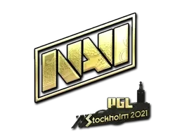Sticker | Natus Vincere (Gold) | Stockholm 2021 - $ 12.42