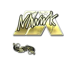 Sticker | nawwk (Gold) | Paris 2023 - $ 1.17