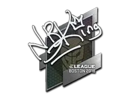Sticker | NBK- | Boston 2018 - $ 1.23