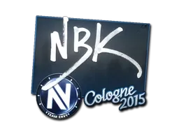 Sticker | NBK- | Cologne 2015 - $ 2.90