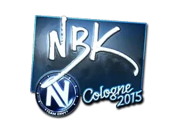 Sticker | NBK- (Foil) | Cologne 2015 - $ 9.00
