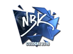 Sticker | NBK- (Foil) | Cologne 2016 - $ 34.47