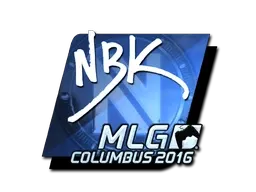 Sticker | NBK- (Foil) | MLG Columbus 2016 - $ 12.02