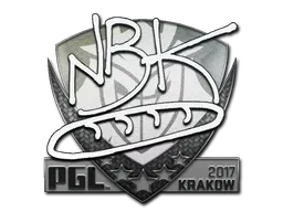 Sticker | NBK- | Krakow 2017 - $ 2.34